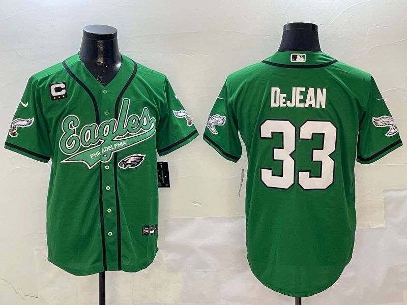 Men Philadelphia Eagles #33 Dejean Green Joint Name 2025 Nike Limited NFL Jersey style 9->philadelphia eagles->NFL Jersey